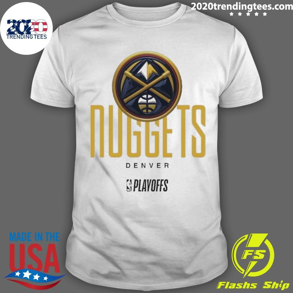 2026 Nba Playoff Denver Nuggets Logo Shirt Unisex T-shirt, Sweatshirt, Hoodie, Long Sleeve Tee - T-Shirt, Sweatshirt, Hoodie