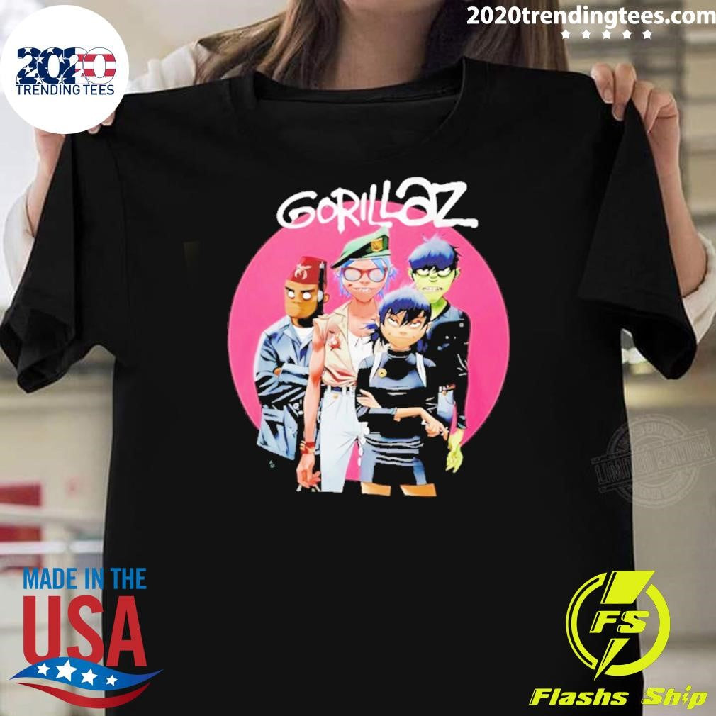 Ryan Gosling Gorillaz Band Music 2026 Shirt Unisex T-shirt, Sweatshirt, Hoodie, Long Sleeve Tee - T-Shirt, Sweatshirt, Hoodie