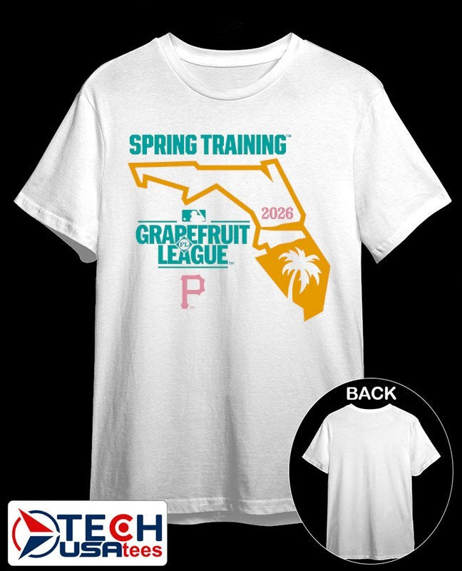 2026 Spring Training Grapefruit League Pittsburgh Pirates shirt Unisex T-shirt, Sweatshirt, Hoodie, Long Sleeve Tee - T-Shirt, Sweatshirt, Hoodie