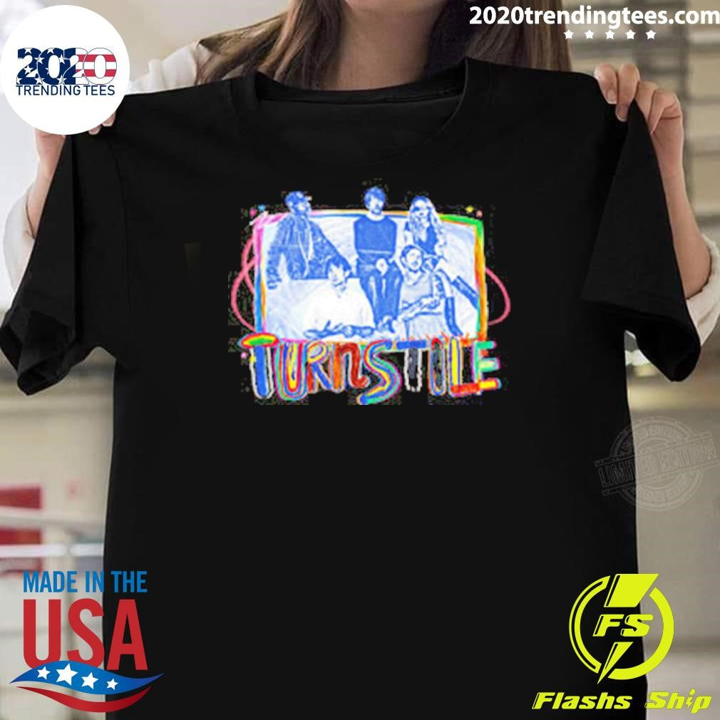 2026 Turnstile Shirt Unisex T-shirt, Sweatshirt, Hoodie, Long Sleeve Tee - T-Shirt, Sweatshirt, Hoodie
