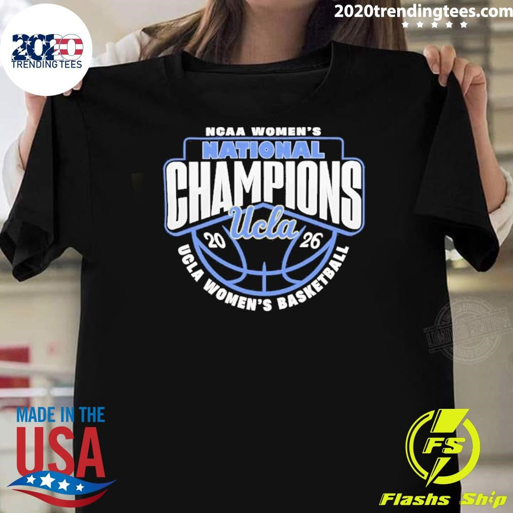 2026 Womens Basketball National Champions Ucla Bruins Logo Shirt Unisex T-shirt, Sweatshirt, Hoodie, Long Sleeve Tee - T-Shirt, Sweatshirt, Hoodie