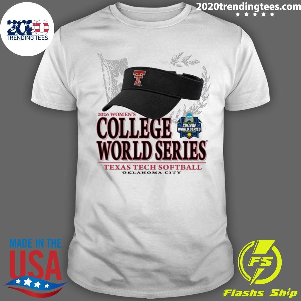 2026 Womens College Texas Tech Softball Oklahoma City Shirt Unisex T-shirt, Sweatshirt, Hoodie, Long Sleeve Tee - T-Shirt, Sweatshirt, Hoodie