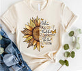 #212 When You Can'T Find Sunshine Be Sunshine Inspirational Print Crew Neck T-Shirts, Hoodie, Sweatshirt - T-Shirt, Sweatshirt, Hoodie