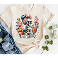 #263 Just Peachy Skull Skeleton Shirt Print Crew Neck T-Shirts, Hoodie, Sweatshirt - T-Shirt, Sweatshirt, Hoodie