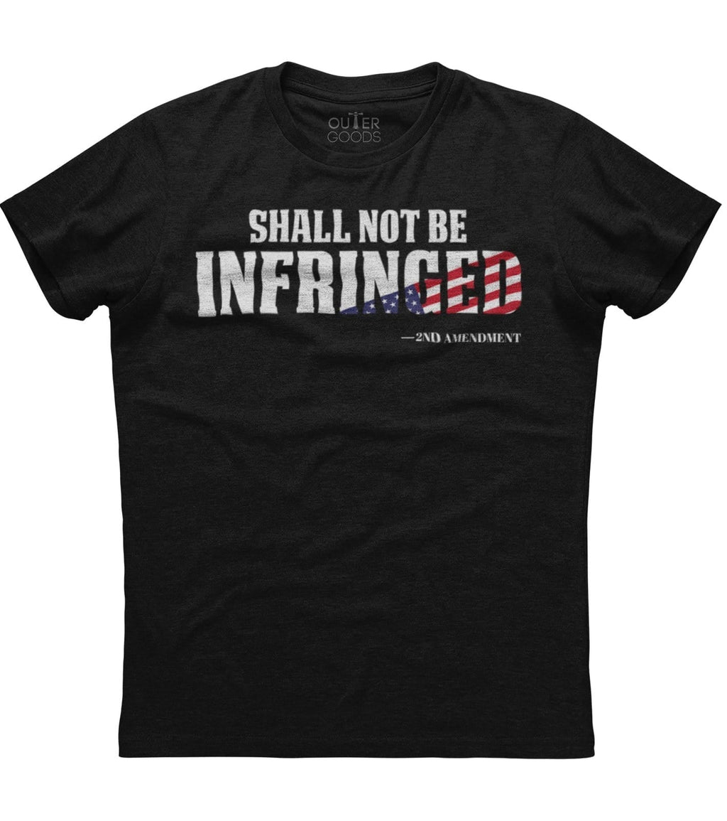 Shall Not Be Infringed Gun Rights Second Amendment (O) T-Shirts, Hoodie, Sweatshirt - T-Shirt, Sweatshirt, Hoodie