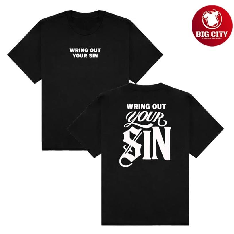 2819 Wring Out Your Sin Two Sided Shirt Unisex T-shirt, Sweatshirt, Hoodie, Long Sleeve Tee - T-Shirt, Sweatshirt, Hoodie