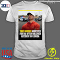 Tiger Woods Arrested For Dui After Rollover Accident In Florida Shirt Unisex T-shirt, Sweatshirt, Hoodie, Long Sleeve Tee - T-Shirt, Sweatshirt, Hoodie