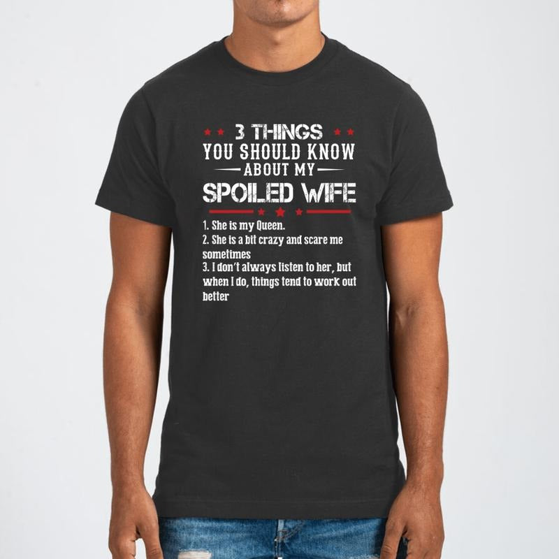 3 Things About My Wife T-Shirts, Hoodie, Sweatshirt - T-Shirt, Sweatshirt, Hoodie