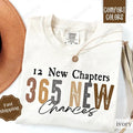 365 New Chances Shirt Comfort Colors New Year 2025 NYE T-Shirts, Hoodie, Sweatshirt - T-Shirt, Sweatshirt, Hoodie