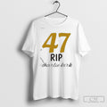 47 Rip Charlie Kirk Shirt Sweater Unisex T-shirt, Sweatshirt, Hoodie, Long Sleeve Tee - T-Shirt, Sweatshirt, Hoodie