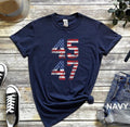 45 47 Shirt Trump 2024 Shirt Trump Supporter Shirt T-Shirts, Hoodie, Sweatshirt - T-Shirt, Sweatshirt, Hoodie