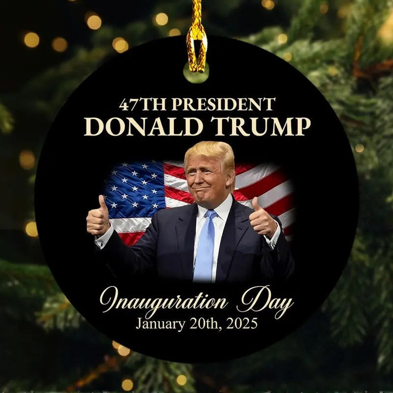 47th President Donald Trump Inauguration Day Ornament Donald Trump 47 Ornament Trump 2024 Ornamentcor T-Shirts, Hoodie, Sweatshirt - T-Shirt, Sweatshirt, Hoodie