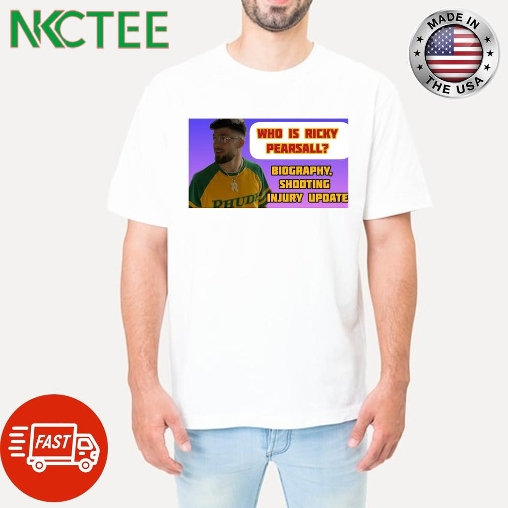 49ers Wide Receiver Ricky Pearsall Shot In San Francisco Shirt Unisex T-shirt, Sweatshirt, Hoodie, Long Sleeve Tee - T-Shirt, Sweatshirt, Hoodie