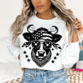 4th July Heifer Retro Fourth July Funny 4th July Cute Western Cow Independence Day T-Shirts, Hoodie, Sweatshirt - T-Shirt, Sweatshirt, Hoodie