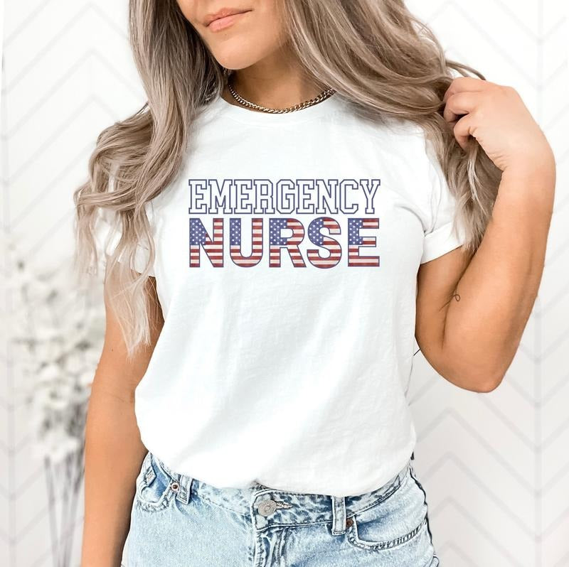 4th July Emergency Nurse Shirt 4th July Emergency Department Nurse Ed Nurse Shirt Emergency Department Nurse Er Nurse Rn Shirt 02 T-Shirts, Hoodie, Sweatshirt - T-Shirt, Sweatshirt, Hoodie