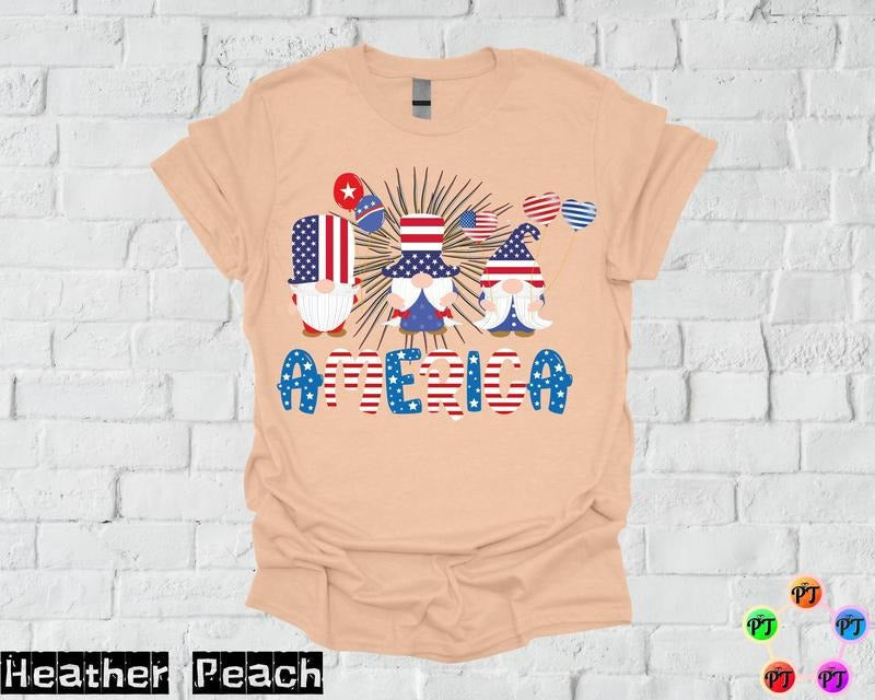 4th July Gnome Shirt 4th July Shirt Gnome Shirt Patriotic Shirt Independence Day Shirt 4th July Independence Day 02 T-Shirts, Hoodie, Sweatshirt - T-Shirt, Sweatshirt, Hoodie
