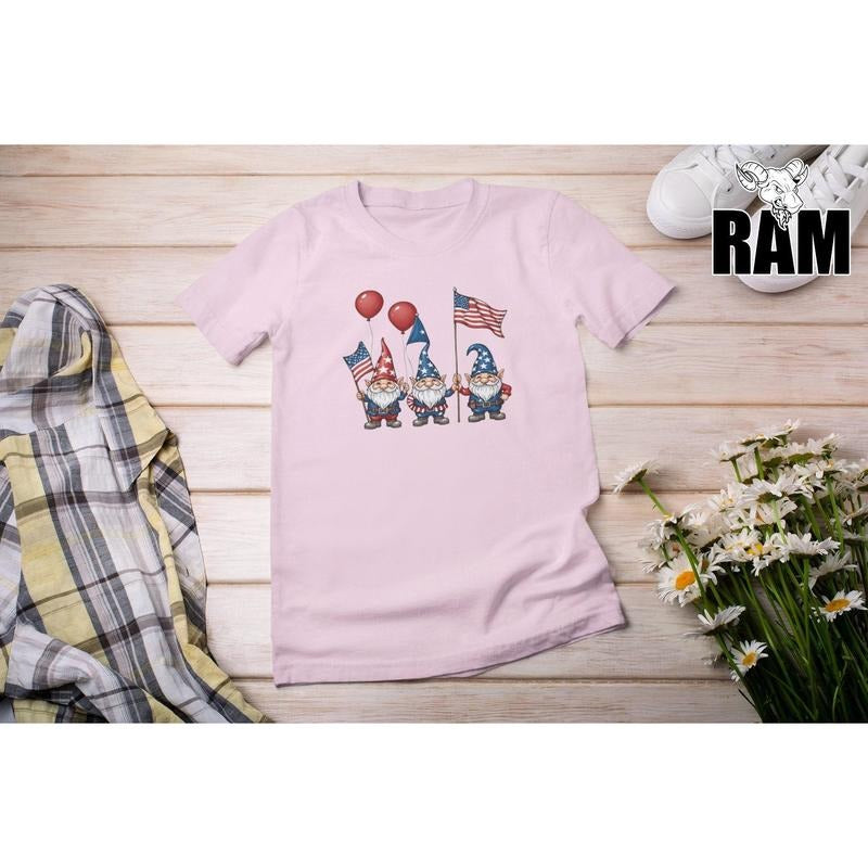 4th July Gnome Shirt American Gnome Shirt 4th July Patriotic Gnome Memorial Day Shirt Fourth July T-Shirts, Hoodie, Sweatshirt - T-Shirt, Sweatshirt, Hoodie