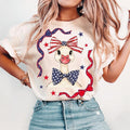 4th Jylu Goose Shirt America Coquette Shirt Fourth July Bows Shirt Patriotic Bows FOJ Bows Coquette 4th July T-Shirts, Hoodie, Sweatshirt - T-Shirt, Sweatshirt, Hoodie