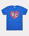 KC Heart Stars Royal Blue T-Shirts, Hoodie, Sweatshirt - T-Shirt, Sweatshirt, Hoodie