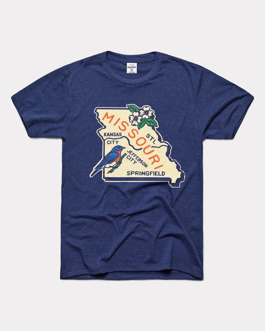 Missouri Map Vintage Navy T-Shirts, Hoodie, Sweatshirt - T-Shirt, Sweatshirt, Hoodie