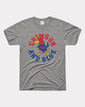 KU Crimson Blue Grey T-Shirts, Hoodie, Sweatshirt - T-Shirt, Sweatshirt, Hoodie