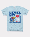 KU Jayhawks Level Up Powder Blue T-Shirts, Hoodie, Sweatshirt - T-Shirt, Sweatshirt, Hoodie