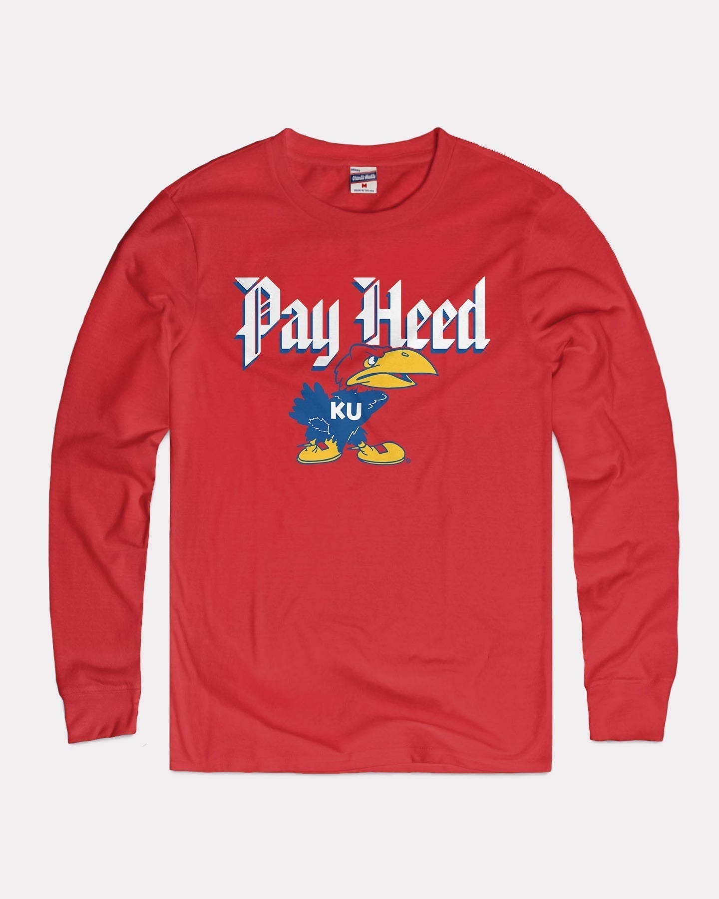 KU Jayhawks Pay Heed Cherry Long Sleeve T-Shirts, Hoodie, Sweatshirt - T-Shirt, Sweatshirt, Hoodie