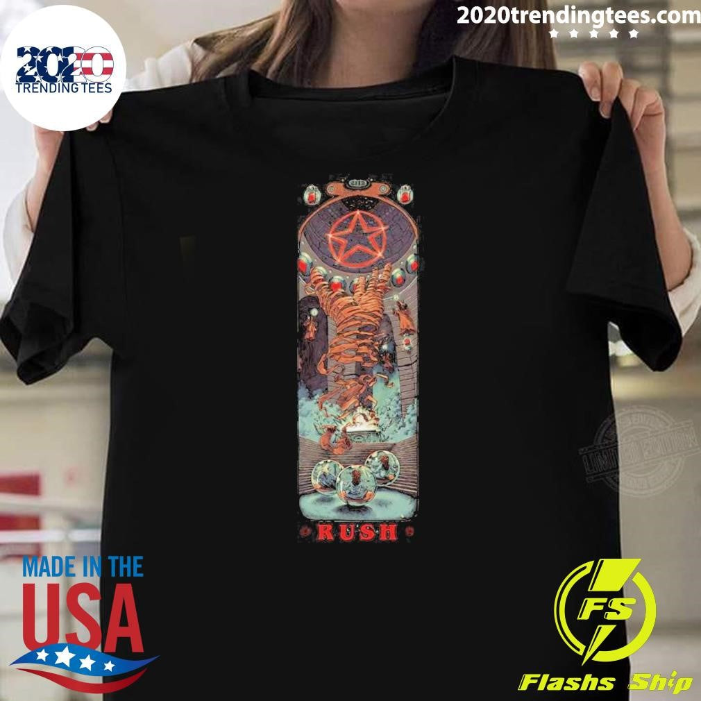 50th Anniversary Rushs album 2112 Poster Shirt Unisex T-shirt, Sweatshirt, Hoodie, Long Sleeve Tee - T-Shirt, Sweatshirt, Hoodie