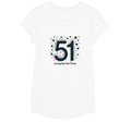 51 Living Plot Twist Birthday Gift White T-Shirt - Custom Art Print Unisex - T-Shirt, Sweatshirt, Hoodie