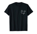You Are Enough Be Yourself Autistic T-Shirt - Minimalist Print for Adults - T-Shirt, Sweatshirt, Hoodie