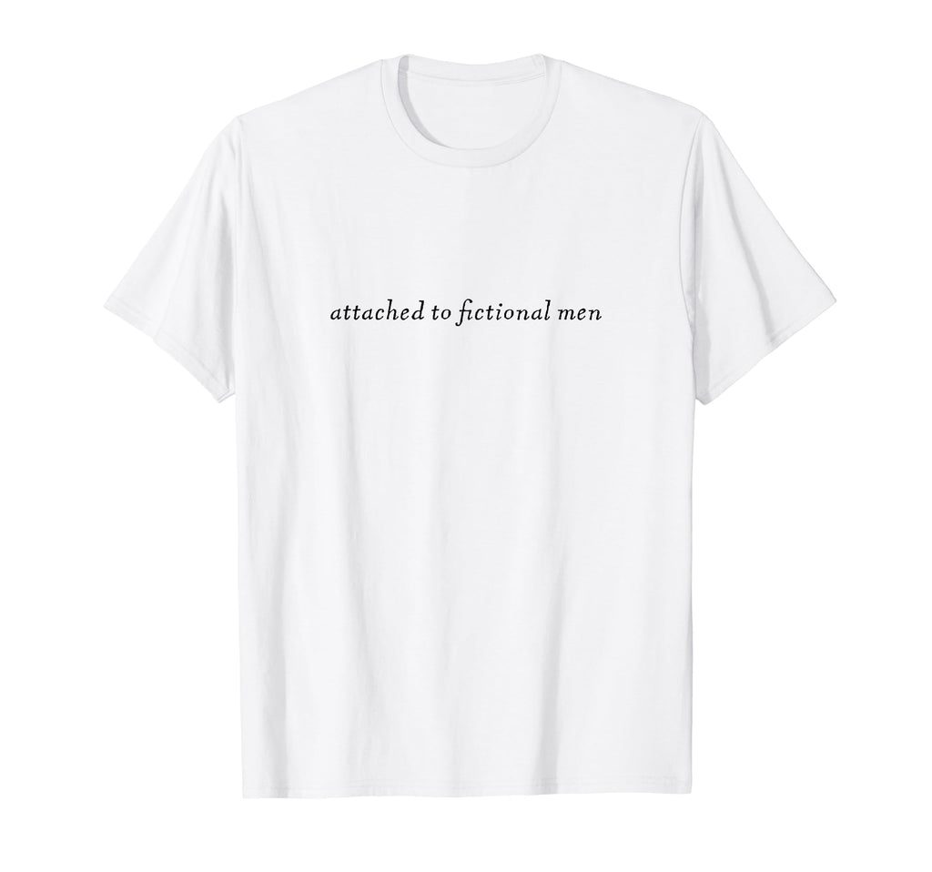 Funny Attached To Fictional Book Club T-Shirt - Custom Art Print Men Women - T-Shirt, Sweatshirt, Hoodie