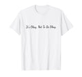 Its Okay Not To Be Okay Mental Health T-Shirt - Graphic Print Men Women - T-Shirt, Sweatshirt, Hoodie