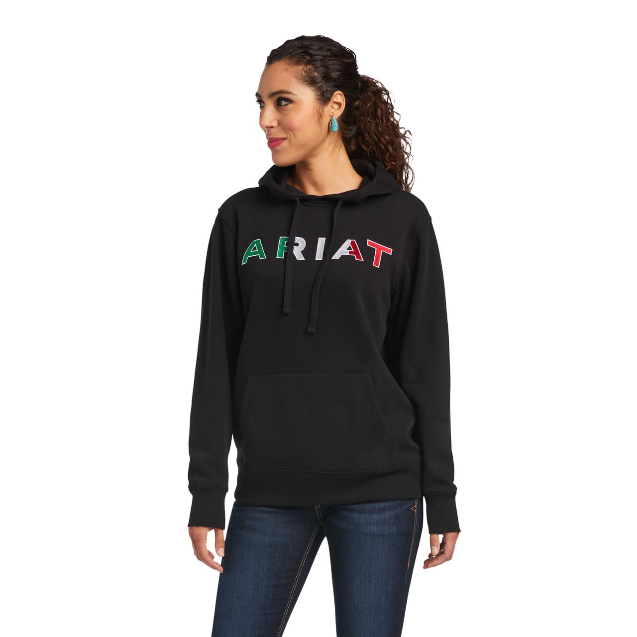 Ariat Womens Hooded Sweatshirt - Graphic Print Men Women - T-Shirt, Sweatshirt, Hoodie