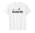 Antisocial Butterfly Trendy Womens T-Shirt - Minimalist Print Unisex - T-Shirt, Sweatshirt, Hoodie