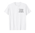 Simple Social Anxiety Colthing T-Shirt - Graphic Print Unisex - T-Shirt, Sweatshirt, Hoodie