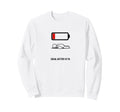 Social Battery 1 Introvert Meme Sweatshirt - Aesthetic Graphic Unisex - T-Shirt, Sweatshirt, Hoodie