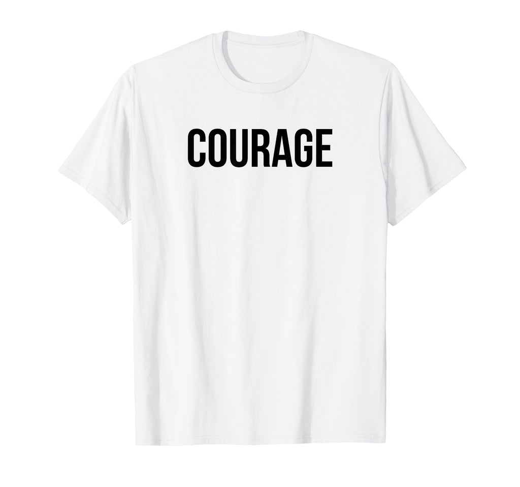 Courage Power Words Positive T-Shirt - Trendy Graphic for Adults - T-Shirt, Sweatshirt, Hoodie