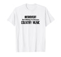 Anti Social Introvert Willing To T-Shirt - Casual Everyday Wear Unisex - T-Shirt, Sweatshirt, Hoodie
