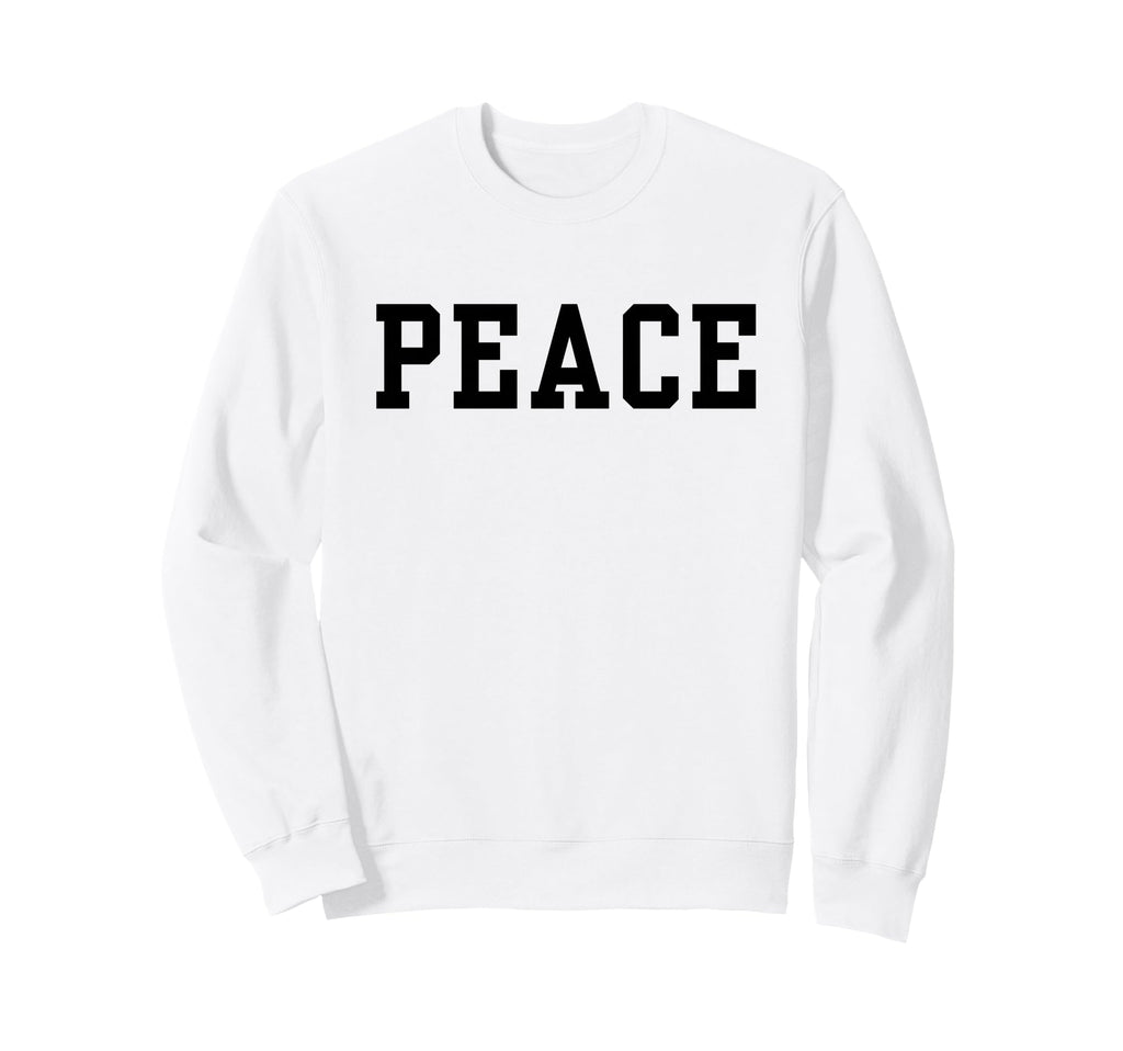 Peace Minimalist Calm Mindfulness Sweatshirt - Unique Graphic for Adults - T-Shirt, Sweatshirt, Hoodie