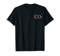 I Am 1 Percenter Running Low Battery T-Shirt - Trendy Graphic for Adults - T-Shirt, Sweatshirt, Hoodie
