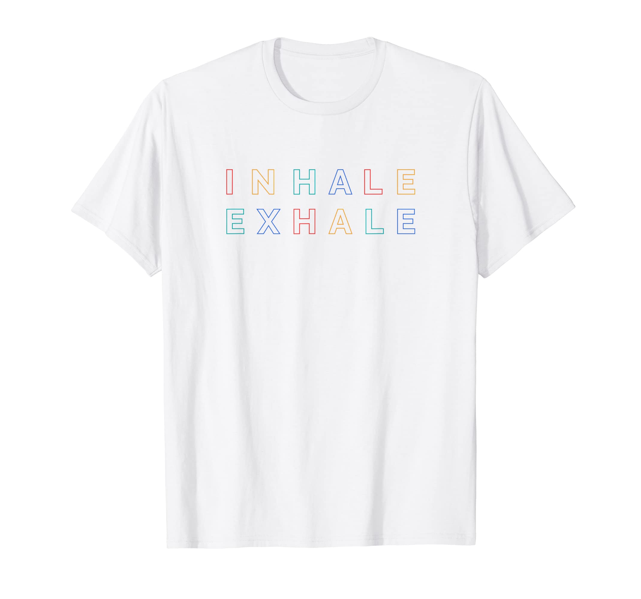 Inhale Exhale Mindfulness Meditation T-Shirt - Unique Graphic for Adults - T-Shirt, Sweatshirt, Hoodie
