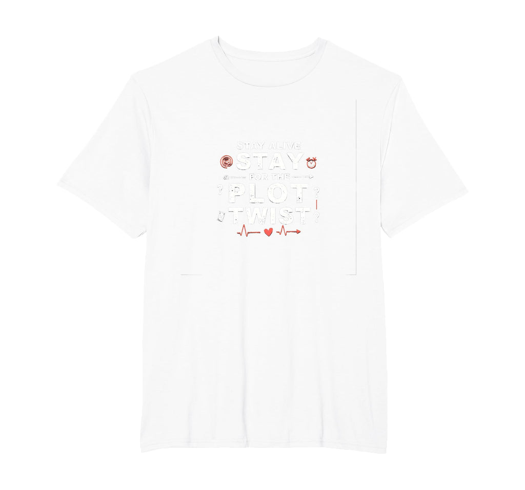 Tomorrow Needs You Stay Alive Plot T-Shirt - Custom Art Print for Adults - T-Shirt, Sweatshirt, Hoodie