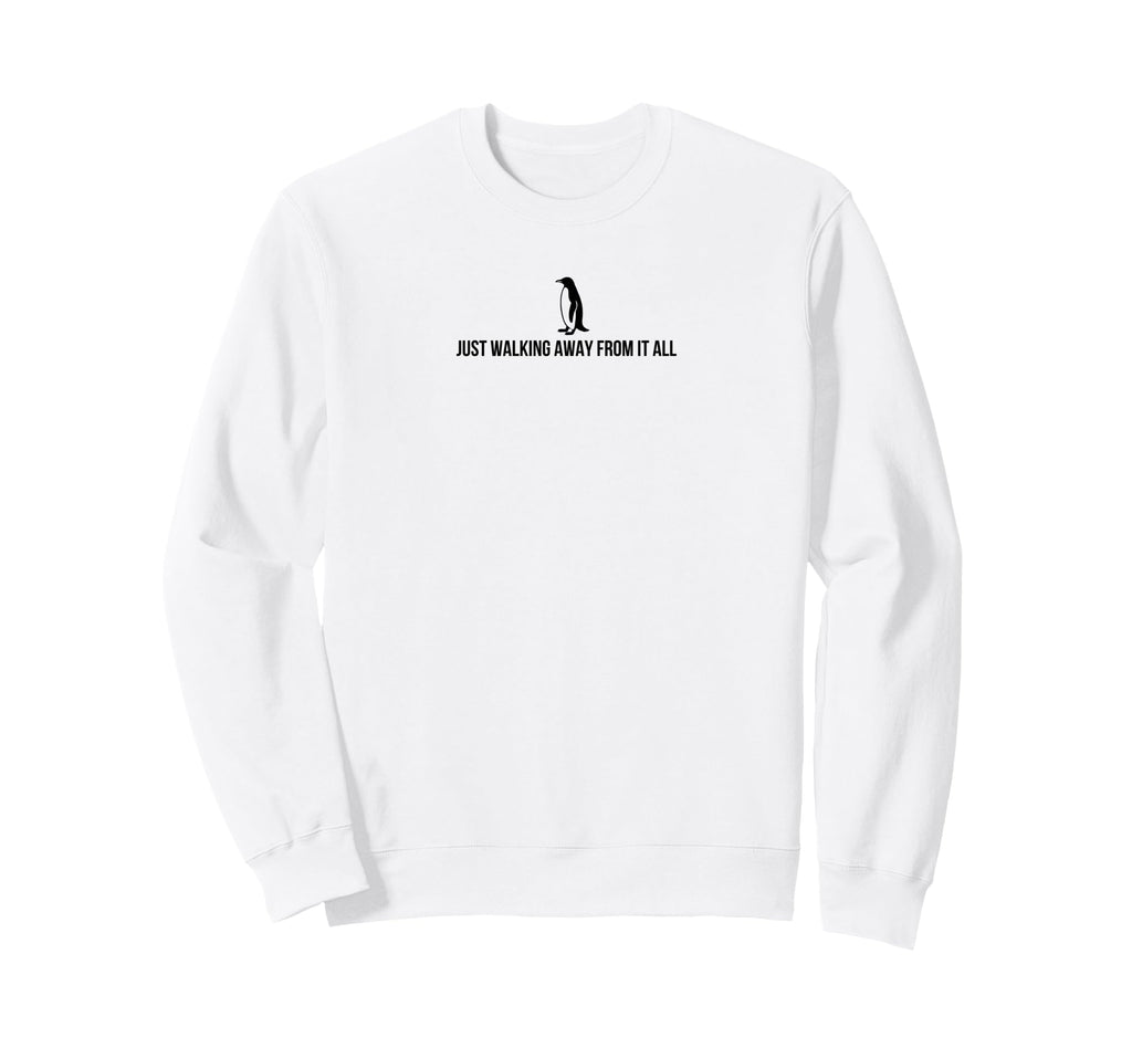 Mentally Out Office Penguin Sweatshirt - Unique Graphic Men Women - T-Shirt, Sweatshirt, Hoodie