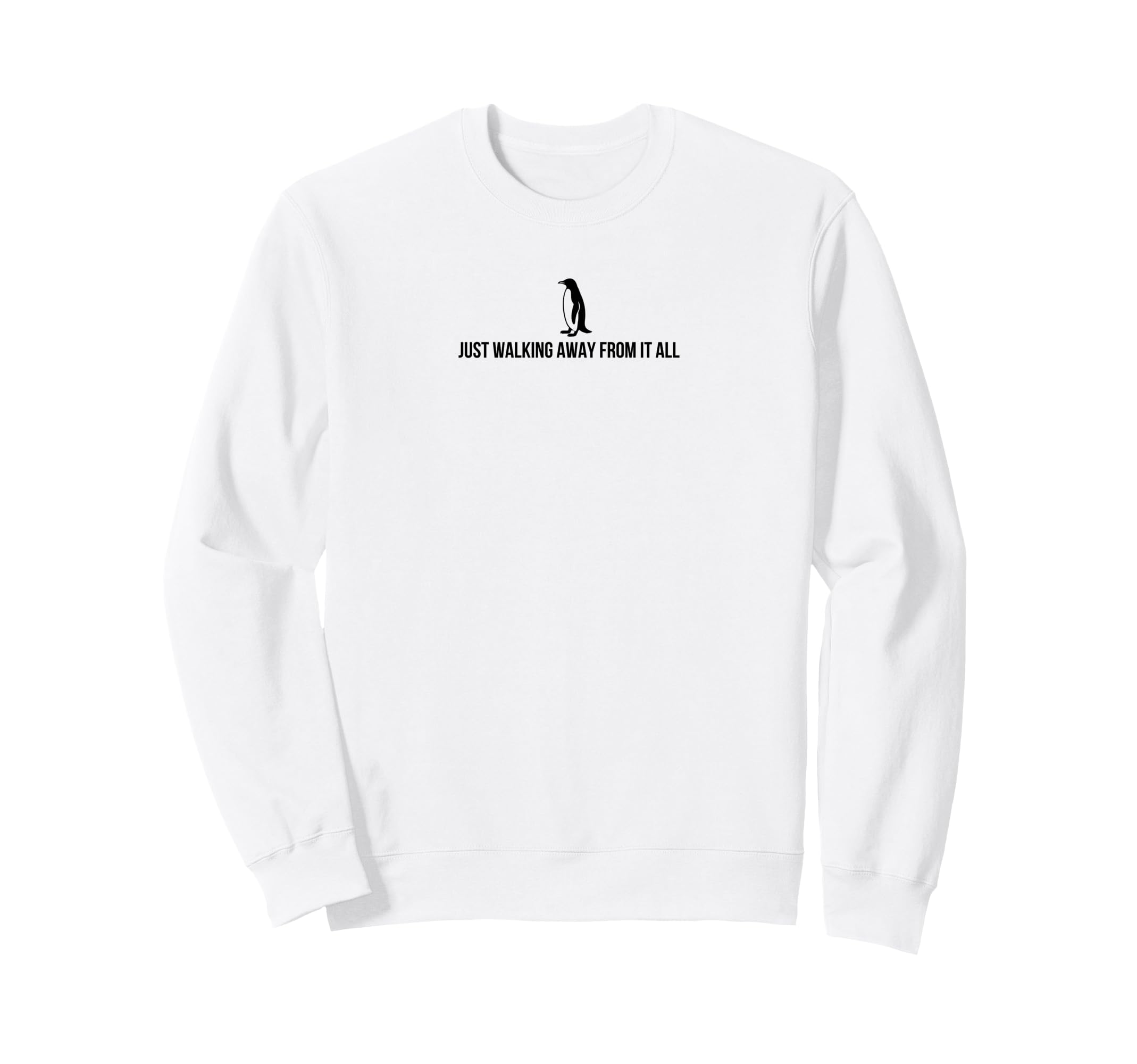 Mentally Out Office Penguin Sweatshirt - Unique Graphic Men Women - T-Shirt, Sweatshirt, Hoodie