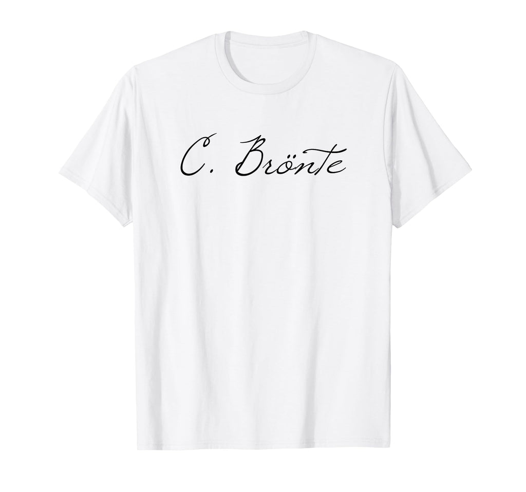 Charlotte Bronte Literature Author T-Shirt - Minimalist Print Unisex - T-Shirt, Sweatshirt, Hoodie