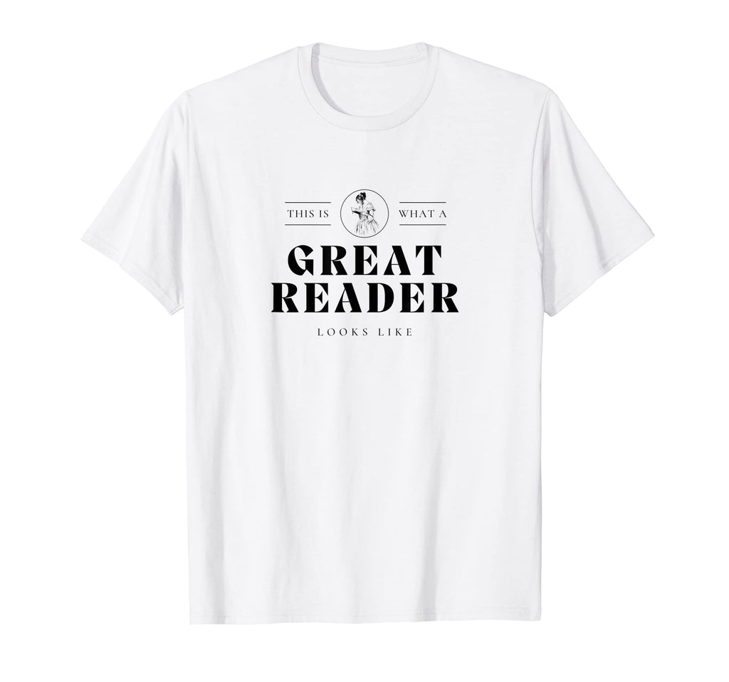 This Is What Great Reader Looks Like T-Shirt - Minimalist Print for Adults - T-Shirt, Sweatshirt, Hoodie