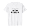 This Is What Great Reader Looks Like T-Shirt - Minimalist Print for Adults - T-Shirt, Sweatshirt, Hoodie