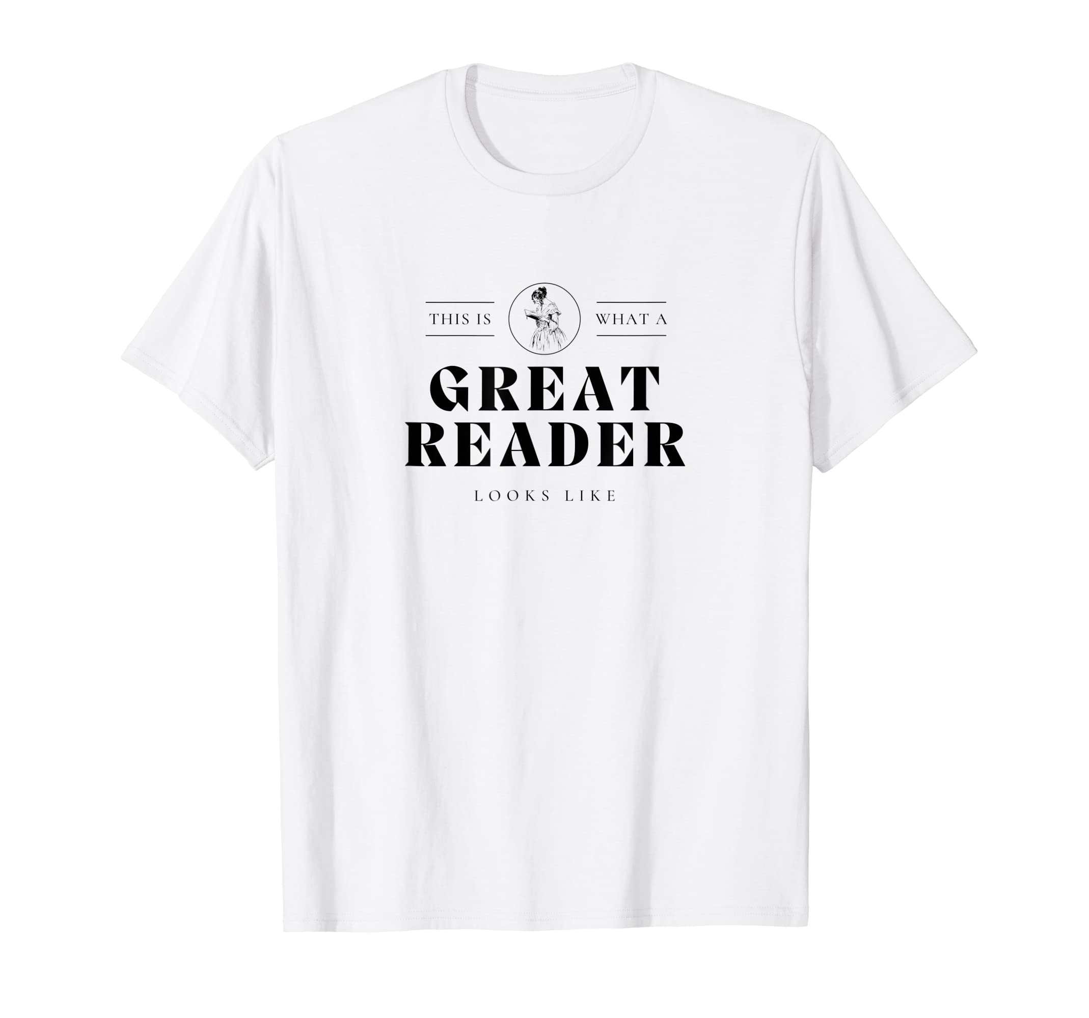 This Is What Great Reader Looks Like T-Shirt - Minimalist Print for Adults - T-Shirt, Sweatshirt, Hoodie