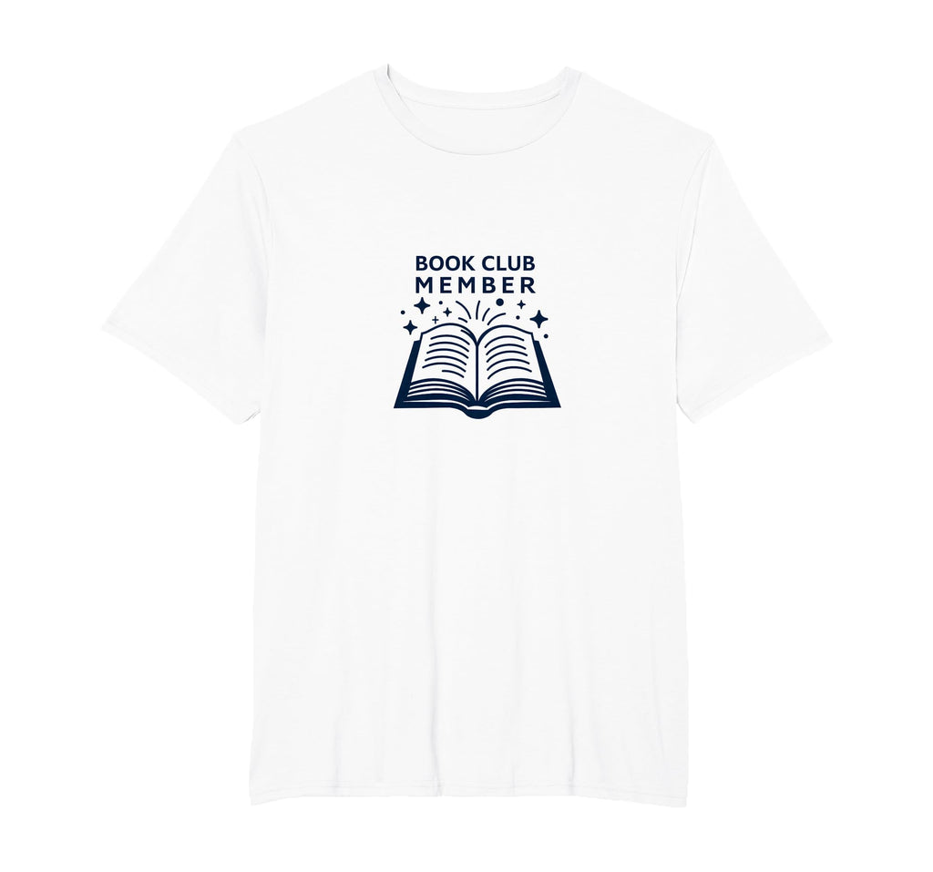 Book Club Member Magical Reading Mens T-Shirt - Minimalist Print Men Women - T-Shirt, Sweatshirt, Hoodie