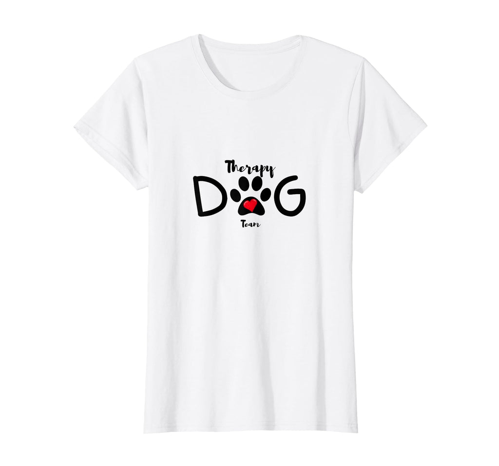 Therapy Dog Team T-Shirt - Casual Everyday Wear Men Women - T-Shirt, Sweatshirt, Hoodie
